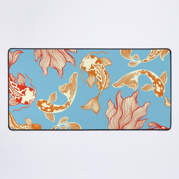 Item preview, Japanese Red Koi Fish Pattern Design - Koi Fish Patterns designed and sold by antevasinart.