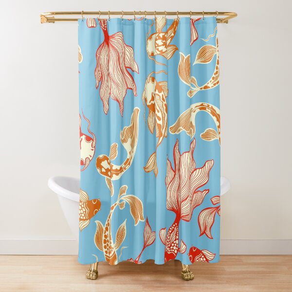 Item preview, Japanese Red Koi Fish Pattern Design - Koi Fish Patterns designed and sold by antevasinart.