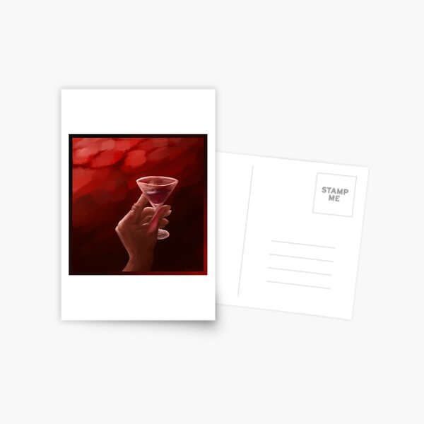 Wine & Oil Postcard