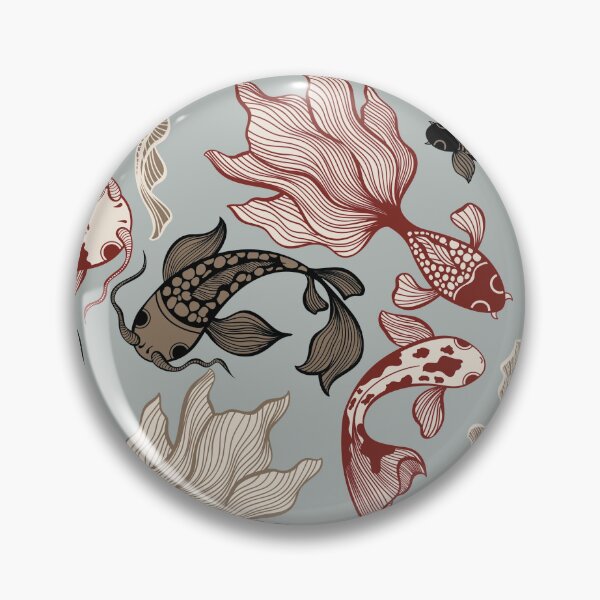 Item preview, Japanese Koi Fish Pattern Design - Koi Fish Patterns designed and sold by antevasinart.