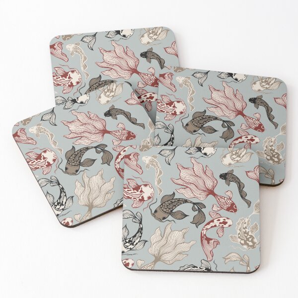 Item preview, Japanese Koi Fish Pattern Design - Koi Fish Patterns designed and sold by antevasinart.