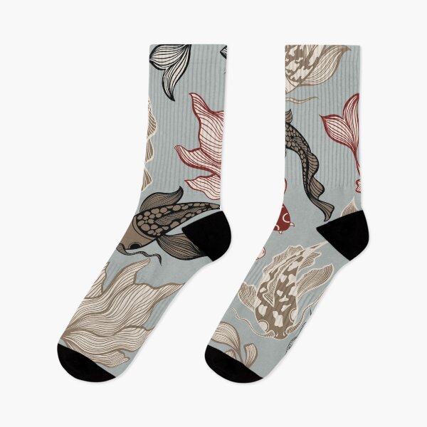 Item preview, Japanese Koi Fish Pattern Design - Koi Fish Patterns designed and sold by antevasinart.