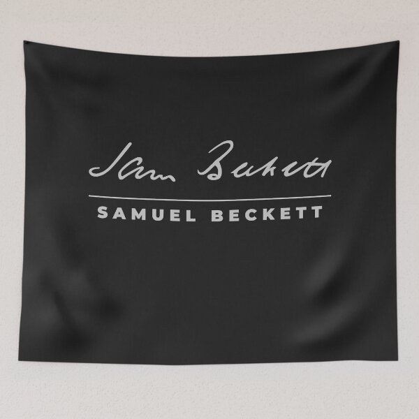Item preview, Samuel Beckett signature t-shirt designed and sold by CMYKStudio.