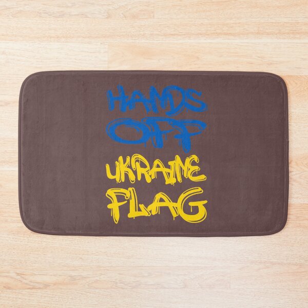 Item preview, hands off ukraine flag designed and sold by NewTopDesign.