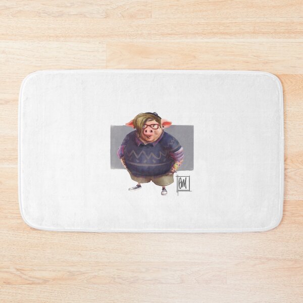 Item preview, Hipster Pig 2 designed and sold by Darren Murray.