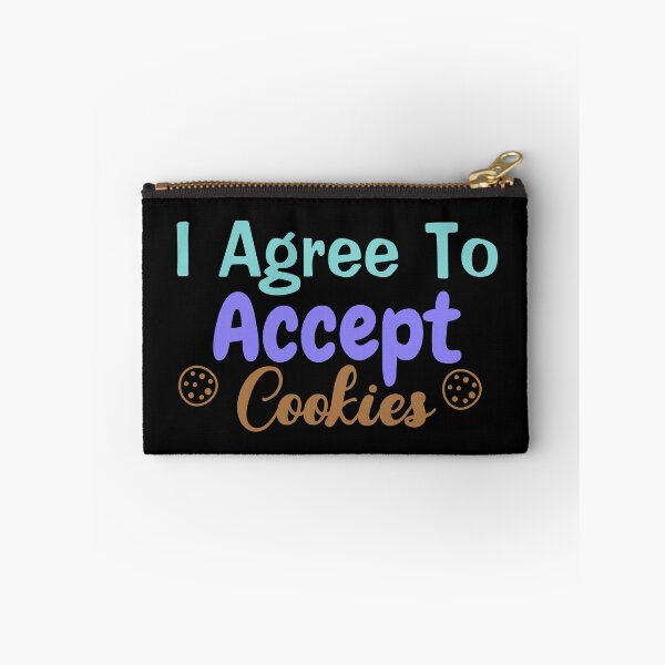 Aperçu de l'œuvre Amateur de cookies, j'accepte d'accepter les cookies - Dicton drôle créée et vendue par BopleDesigns.