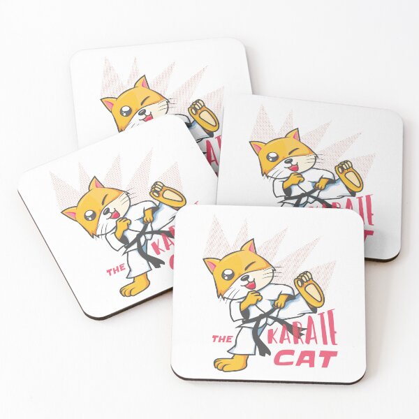 Item preview, The Karate cat, cute design ideal for people who love karate and cats designed and sold by STDesign⭐⭐⭐⭐⭐.