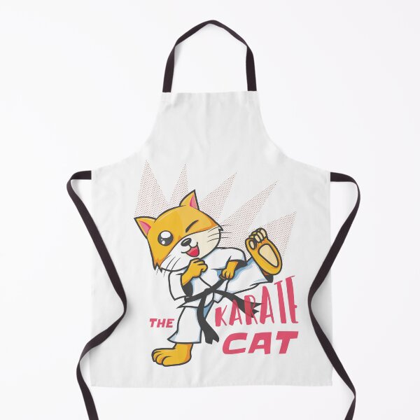 Item preview, The Karate cat, cute design ideal for people who love karate and cats designed and sold by STDesign⭐⭐⭐⭐⭐.
