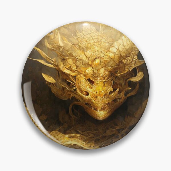 Aperçu de l'œuvre Dragon d'or créée et vendue par GhostSpace13.