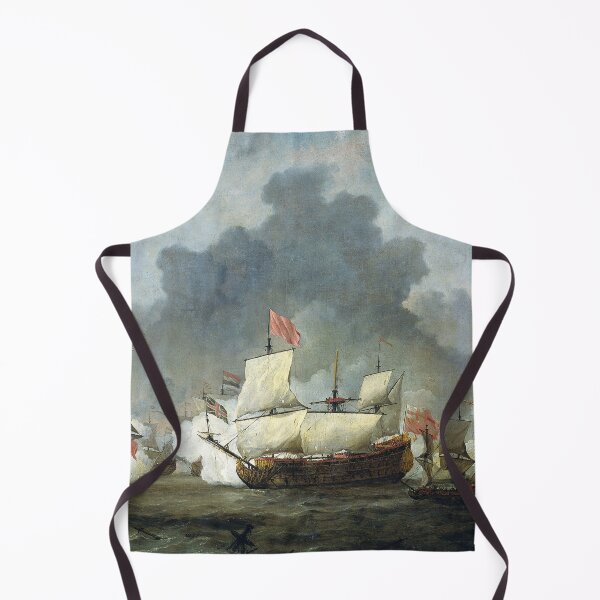 Item preview, The skirmish of Michiel Adriaensz de Ruyter against the duke of York, commanding the 'Royal Prince'during the Battle of Solebay, 7 June 1672: episode from the Willem van de Velde the Younger designed and sold by OldTimeArt.