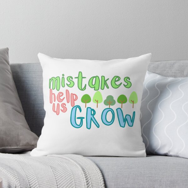 Item preview, Mistakes Help us Grow designed and sold by PurpleNotebook.