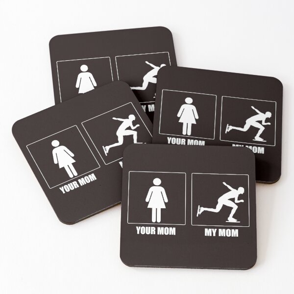 Item preview, Speed Skating Mom, Funny Skating, Speed Skating Saying designed and sold by Aerial Addicts.