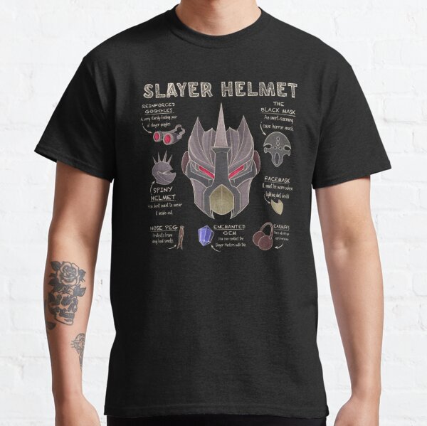 Slayer Helm Blueprint Classic T-Shirt