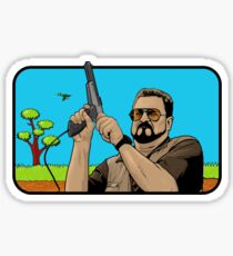 Duck hunting on Shabbos (Digital Duesday #1) Sticker
