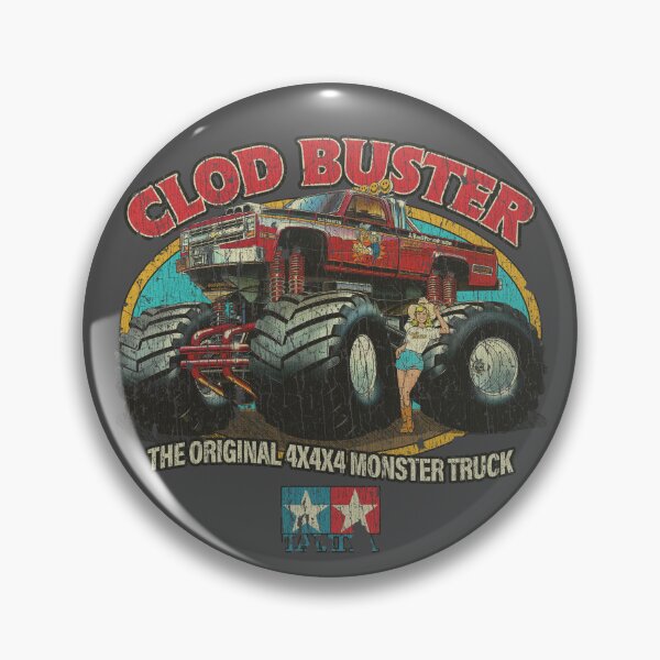 Item preview, Clod Buster 4x4x4 Monster Truck 1987 designed and sold by AstroZombie6669.