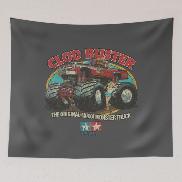 Item preview, Clod Buster 4x4x4 Monster Truck 1987 designed and sold by AstroZombie6669.