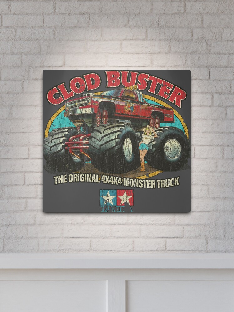 Clod Buster 4x4x4 Monster Truck 1987 | Metal Print