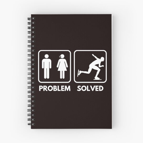 Item preview, Problem Solved Speed Skating, Funny Skating, Speed Skating Saying designed and sold by Aerial Addicts.