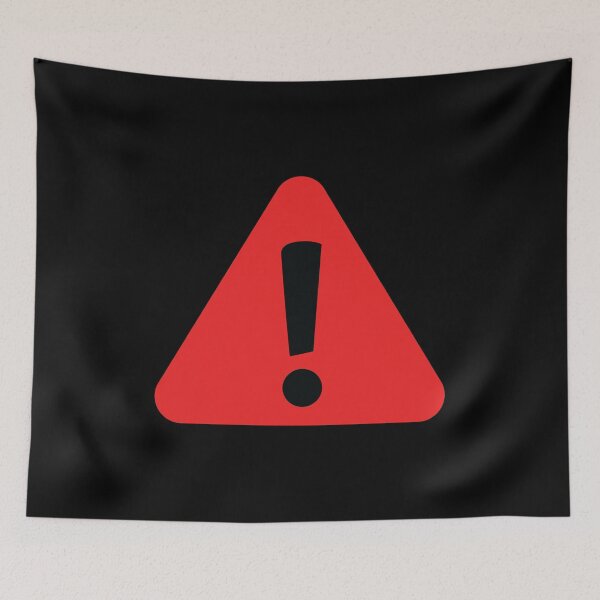 Item preview, Red Warnign Sign designed and sold by Kurdish T-shirt.