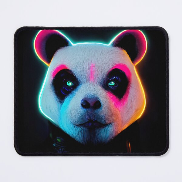 Item preview, Neon Panda Bear #3 designed and sold by Prilidiarts.