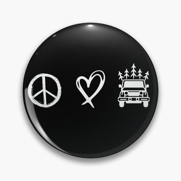 Item preview, Peace Love offroad - 4 x 4 offroad driver designed and sold by Raiko-art.