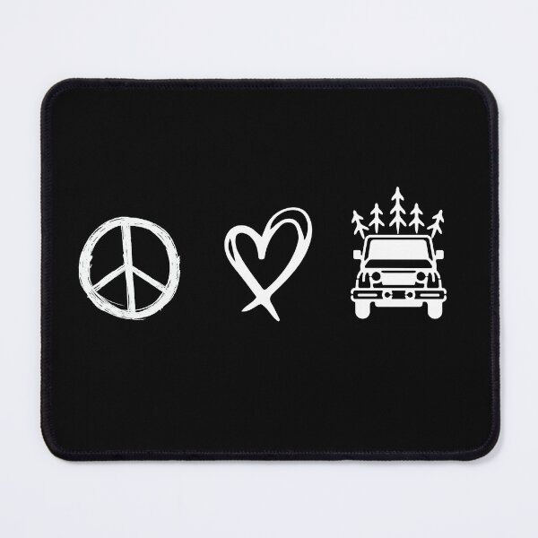Item preview, Peace Love offroad - 4 x 4 offroad driver designed and sold by Raiko-art.
