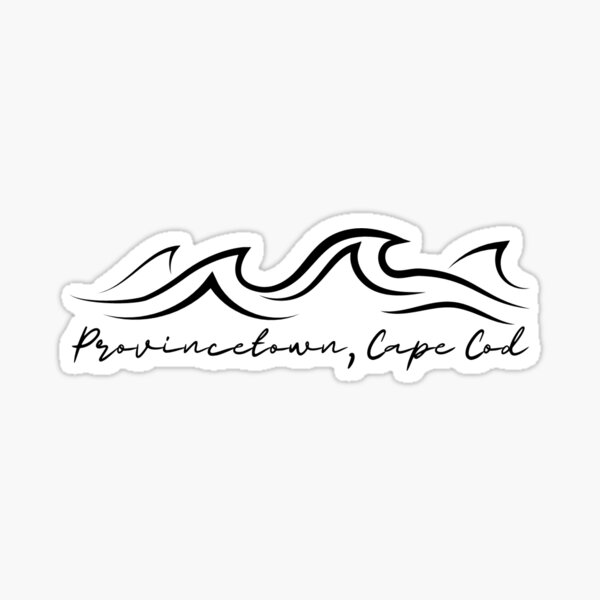"Provincetown Cape Cod " Sticker for Sale by ASDDesigns Redbubble