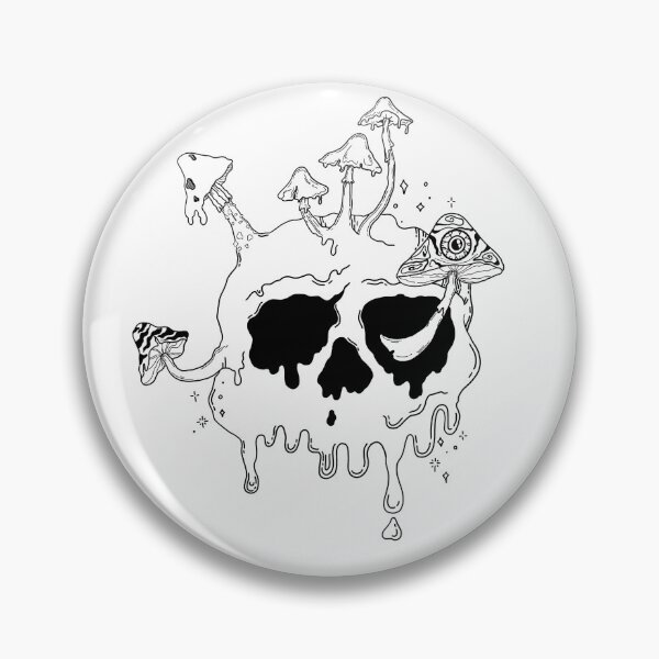 Item preview, Melting Fungal Skull designed and sold by Coolhub99.