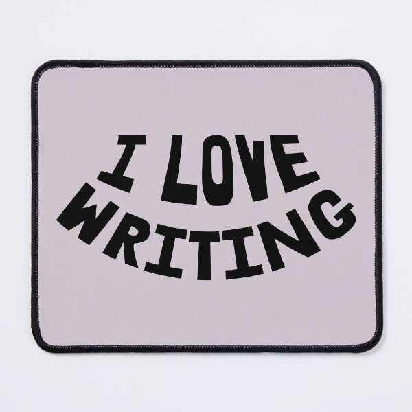 Item preview, I Love Writing - Writer designed and sold by S Cube Design.