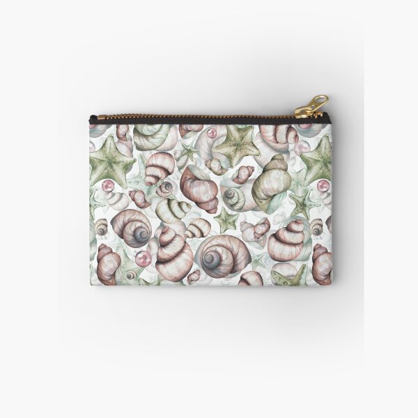Item preview, Watercolor Seashell Pattern Design - Seashell Patterns designed and sold by antevasinart.