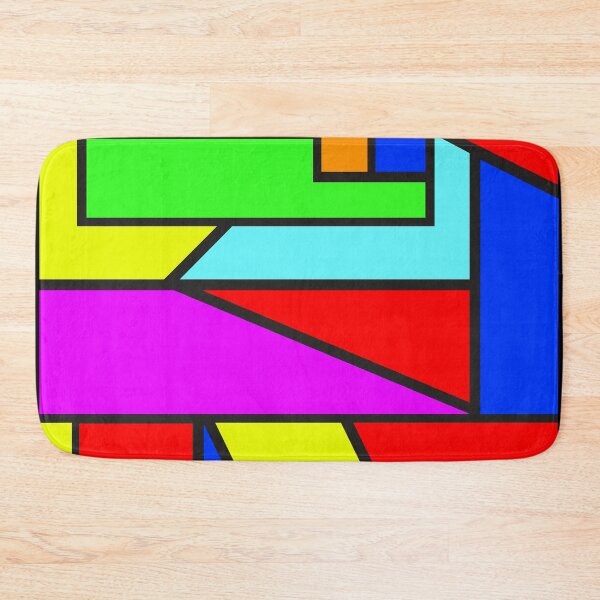 Item preview, Colorful straight lines. Geometrical design art for fine homes decoration. designed and sold by paulo silveira.