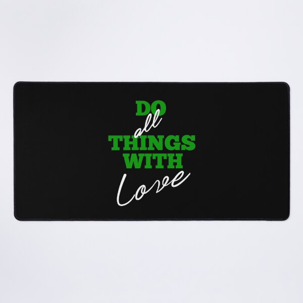 Item preview, Do all things with love inspirational quote  designed and sold by Fus-art94.