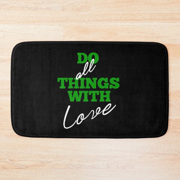 Item preview, Do all things with love inspirational quote  designed and sold by Fus-art94.