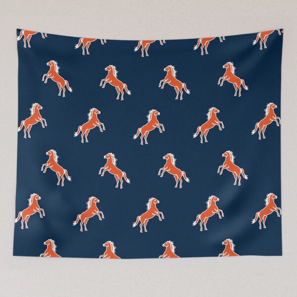 Item preview, Orange Bronco designed and sold by HalamoDesigns.