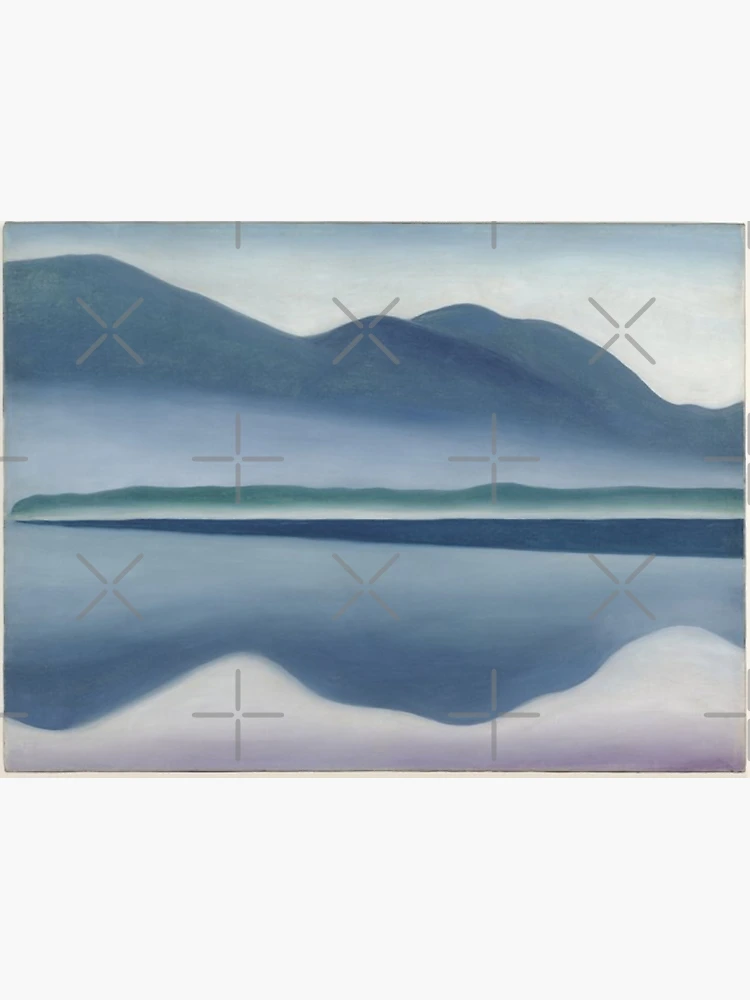 Georgia O'Keeffe Lake George formerly Reflection Seascape 