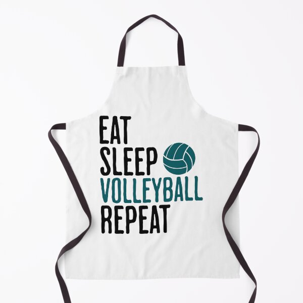 Item preview, Eat Sleep Volleyball Repeat - Funny Volleyball Humor designed and sold by AlanPhotoArt.