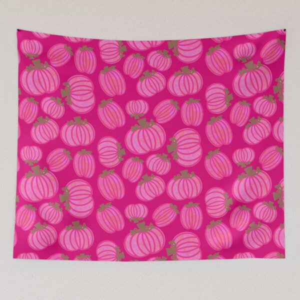 Item preview, Pinky Halloween pumpkins  designed and sold by orchidgd.