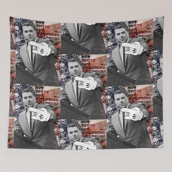 Item preview, ronald reagan designed and sold by plumasycantos.