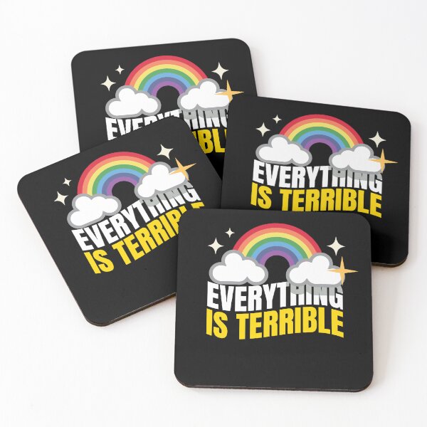 Item preview, Everything Is Terrible Pessimism designed and sold by MooonTees.