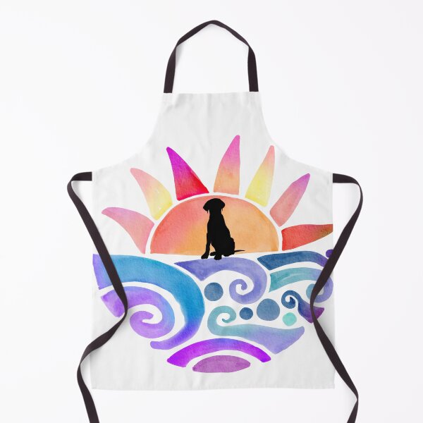 Item preview, Sunset Labrador. Vintage Sunset Lab. designed and sold by Doggymadness.