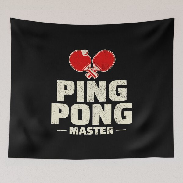 Item preview, Ping Pong Master Table Tennis Coach Paddle Player designed and sold by CuteDesigns1.