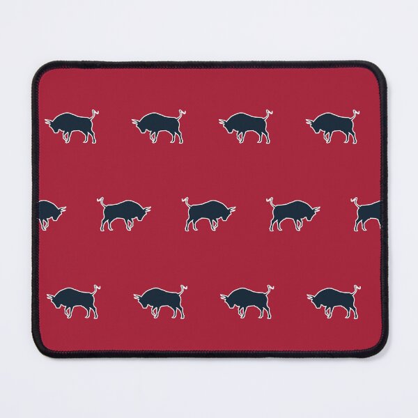 Item preview, Houston | Deep Steel Blue Bull designed and sold by HalamoDesigns.
