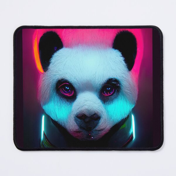 Item preview, Neon Panda Bear #4 designed and sold by Prilidiarts.