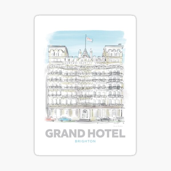 Artikel-Vorschau von Grand Hotel Brighton Kunst, designt und verkauft von Mark Vickers.
