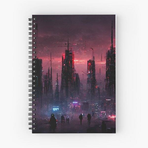 Artikelvorschau, Cyberpunk-Stadt entworfen und verkauft von GhostSpace13.