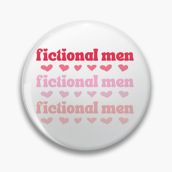 Item preview, Fictional Men designed and sold by TheNerdyMarket.