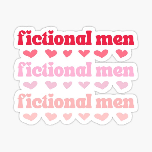 Fictional Men Sticker