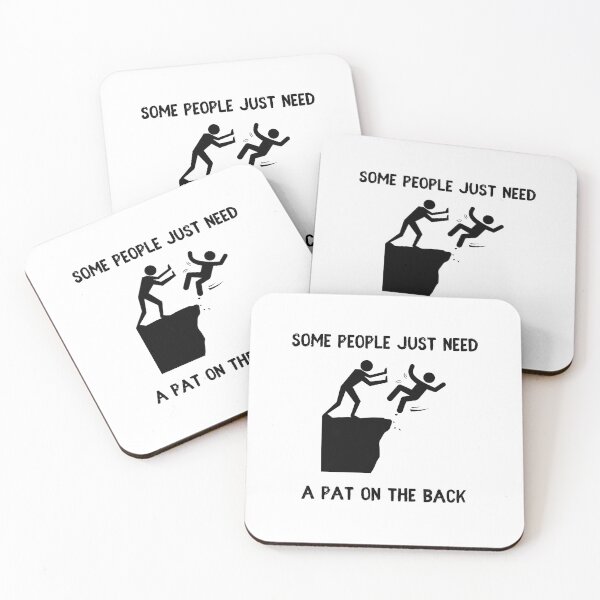 Item preview, Some People Just Need A Pat On The Back Essential T-Shirt: sarcastic shirt,humorous shirt,funny tshirt,Offensive Shirt,Hilarious Shirt,funny gift for him,Sarcastic Women Tee,Funny T-shirt designed and sold by StoreSB.