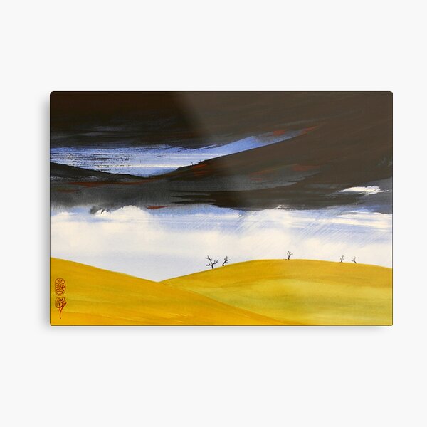 Storm On The Midlands Metal Print