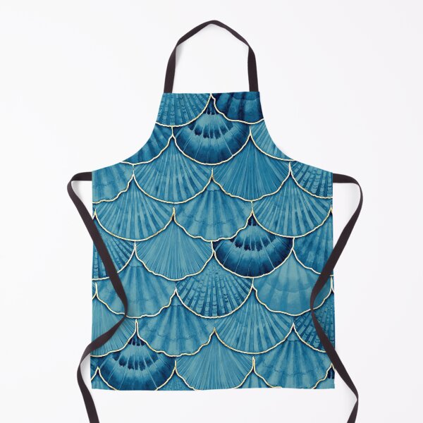 Item preview, Blue Mermaid Scales Pattern Design - Scales Patterns designed and sold by antevasinart.
